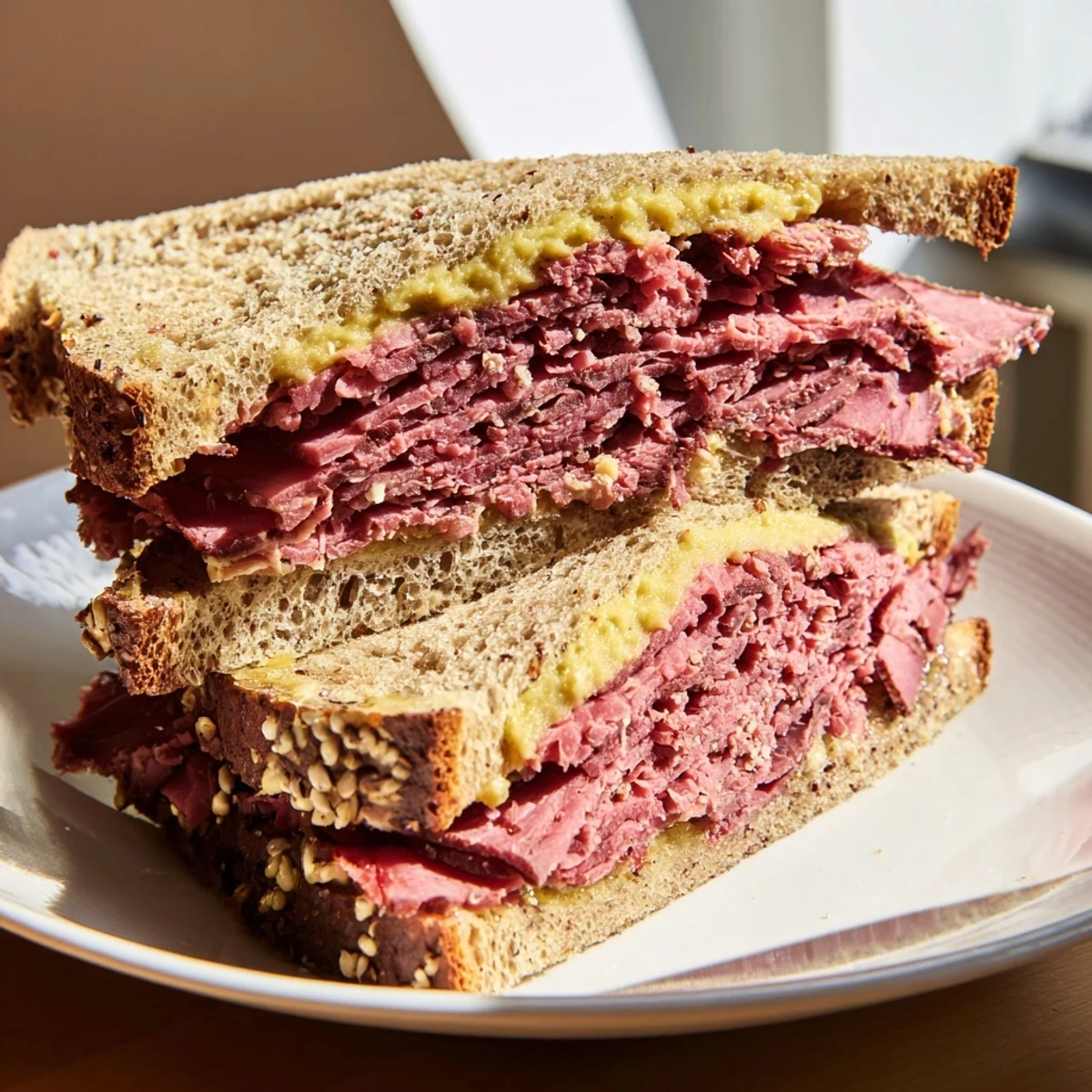 Authentic New York Deli Style Pastrami on Rye - Ready in 10 Minutes