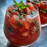 Watermelon Mint Lemonade Drink