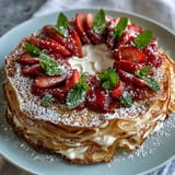 Mother's Day Crêpe Cake
