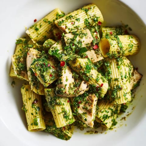 Chimichurri Chicken Pasta