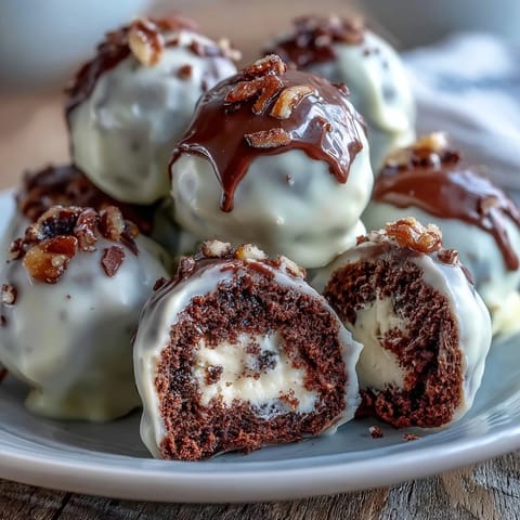 2. Bite-sized carrot cake truffles with rich cream cheese coating, topped with chopped nuts for added crunch and festive appeal.  