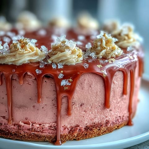 Bridal Shower Rosé Velvet Cake