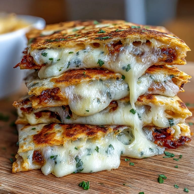 Cheesy mini quesadilla bites cut into triangles and served alongside bright, fresh tomato salsa for a playful meal.