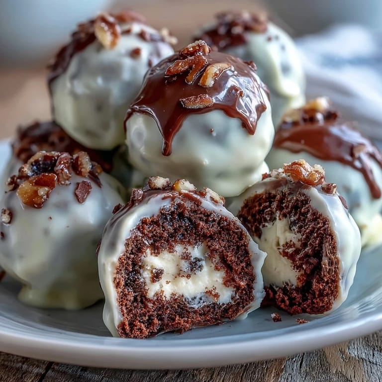 2. Bite-sized carrot cake truffles with rich cream cheese coating, topped with chopped nuts for added crunch and festive appeal.  
