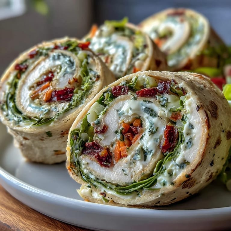 Bite-sized turkey and cheese pinwheel sandwiches with fresh vegetables, ideal for school lunchboxes or snack trays.