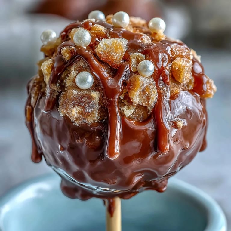 Decorative Pot of Gold Cake Pops featuring edible gold pearls and whimsical pot shapes, ideal for holiday dessert tables.