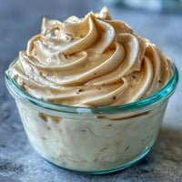 Creamy homemade mayonnaise made in minutes with an immersion blender, rich and silky texture.  